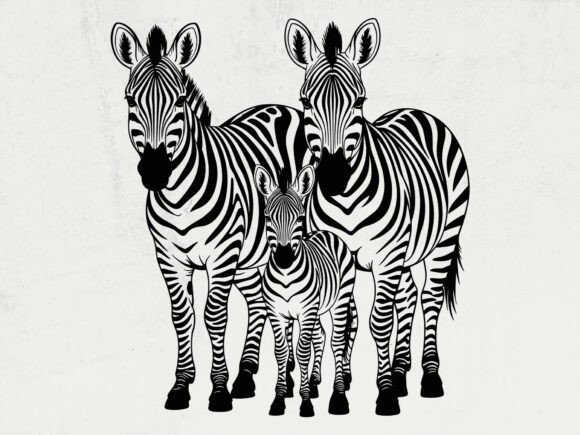 Download Zebra SVG, Hand-Drawn Animal Clipart - Svg Collection