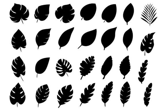 Download Leaves Silhouette, Leaves SVG, Leaf SVG - Svg Collection