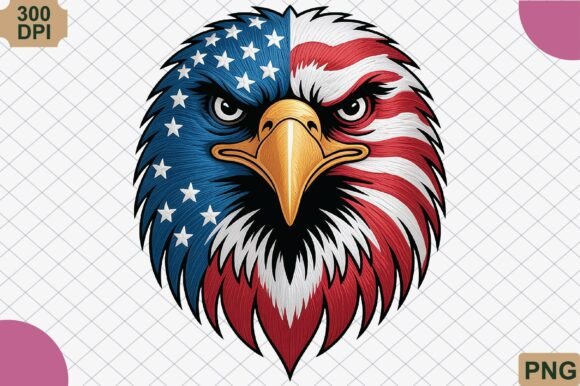 Download American Flag Eagle Head, USA Eagle PNG - Eagle Collection