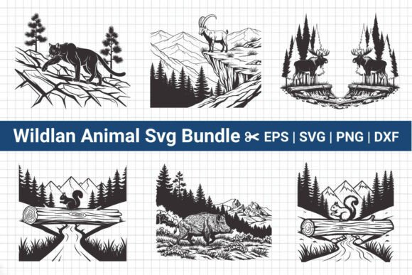 Download Wild Forest Animal SVG Bundle - Svg Collection