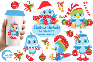 Download Blue Birds Xmas Clipart - Bird Collection