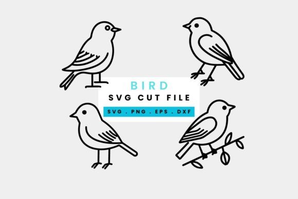 Download Bird SVG Cut File | Birds Cutting Files - Bird Collection