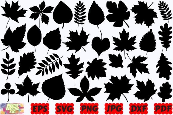 Download Leaves Silhouette | Leaves SVG |Leaf SVG - Svg Collection
