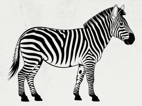Download Zebra SVG, Hand-Drawn Animal Clipart - Svg Collection
